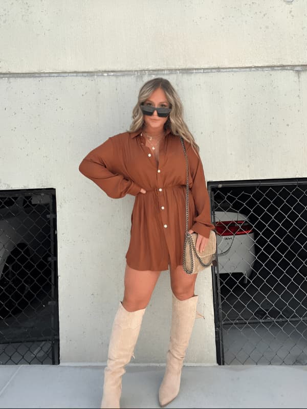 Legendry.© | Trendy Satijnen Jurk - #shop_name