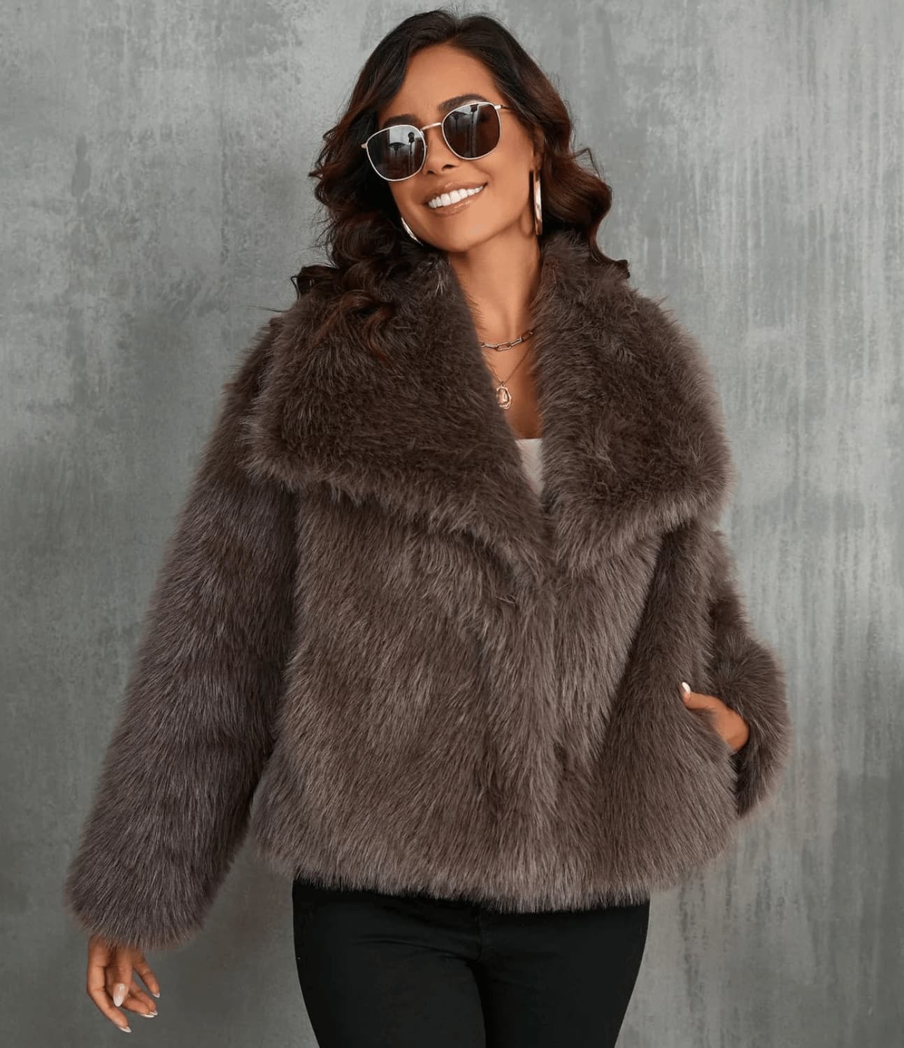 Legendry.© | Faux Fur Coat - #shop_name